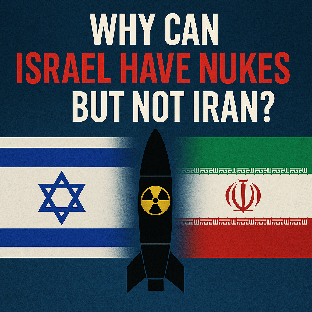🔥 Why Can Israel Have Nukes But Not Iran? — The Hypocrisy the West Won’t Admit